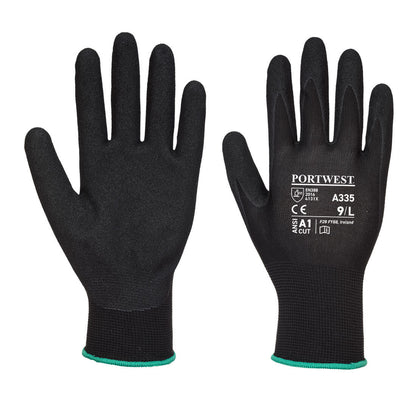 Portwest Dermi-Grip NPR15 Nitrile Sandy Gloves - A335