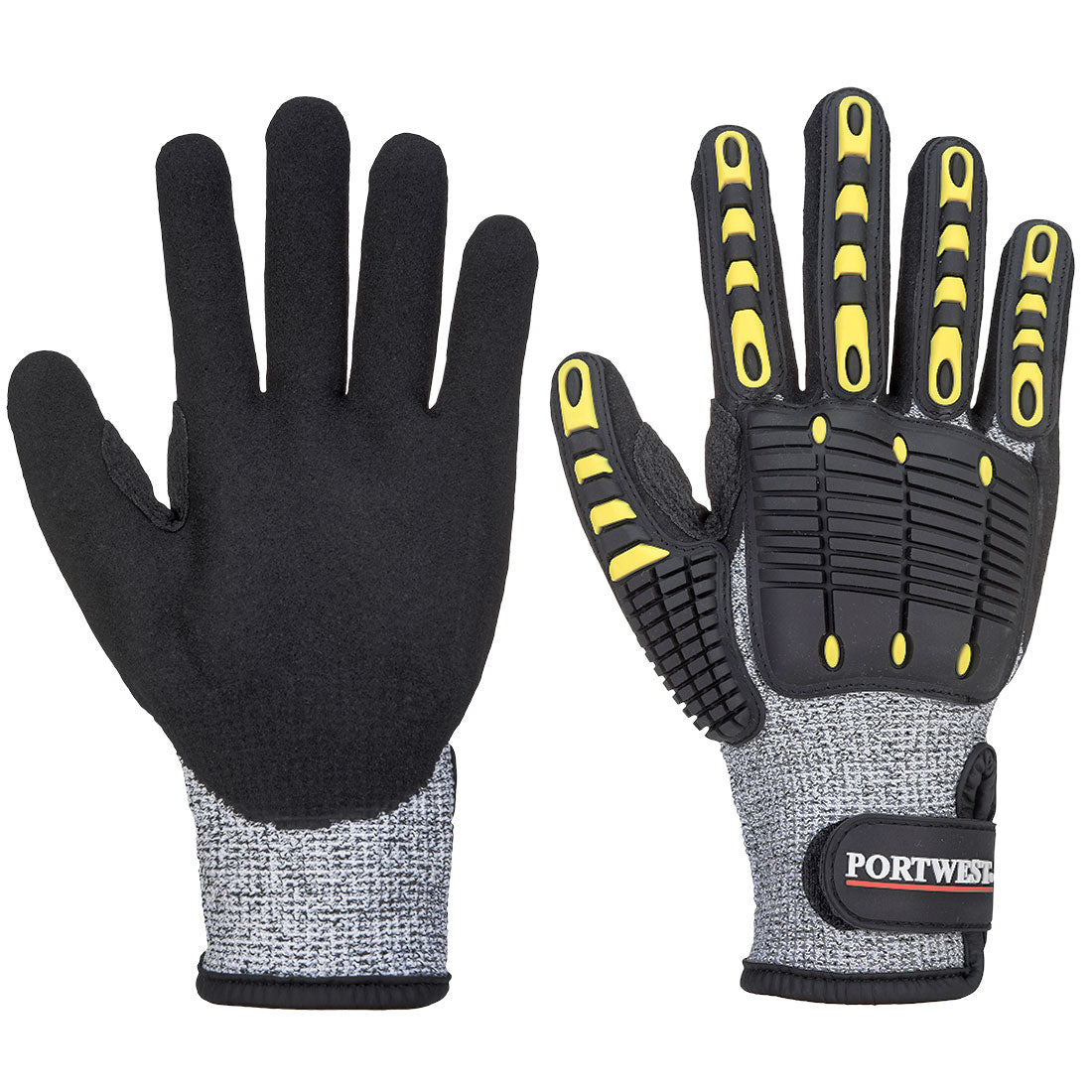 Portwest Anti Impact and Cut Resistant Gloves - A722