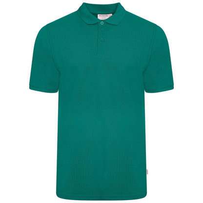 Behrens Mens Pique Polo Shirt - BEH-3522M - Dark Green - X Small