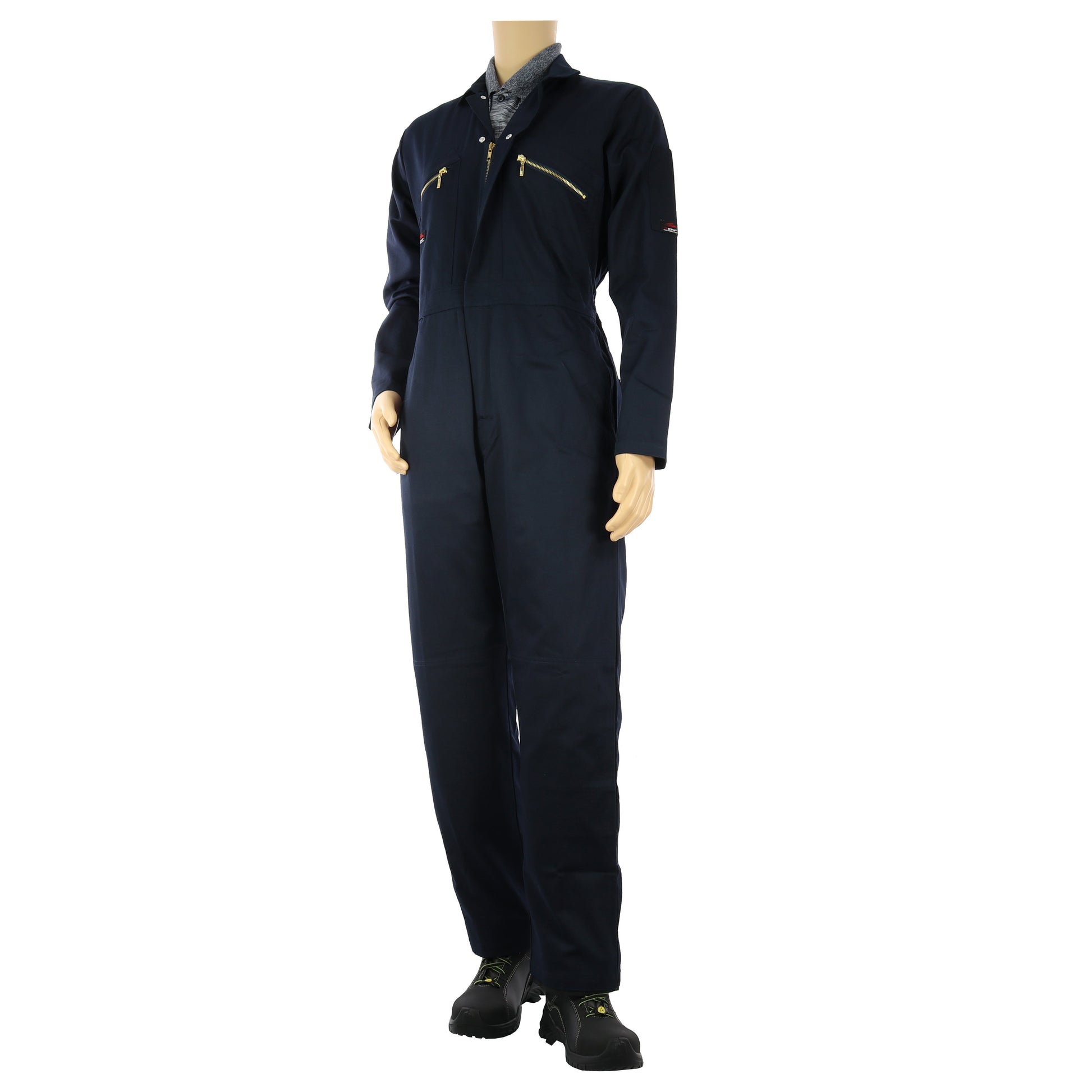 Cleveland Zip Standard Overalls Zip Front Durable Coverall Boilersuit - CC2NVY