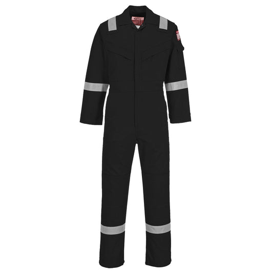 Portwest Lightweight Flame Resistant Overalls, Anti-Static Coveralls - FR28
