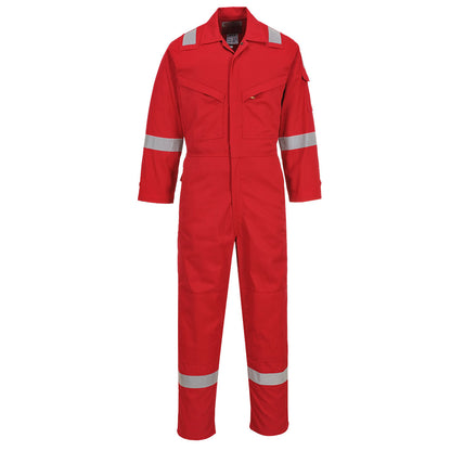 Portwest Lightweight Flame Resistant Overalls, Anti-Static Coveralls - FR28