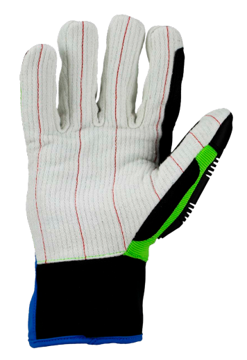 Kong Waterproof Heavy Duty Gloves - Impact Protection Corded Palm PPE Wear - KCCPW