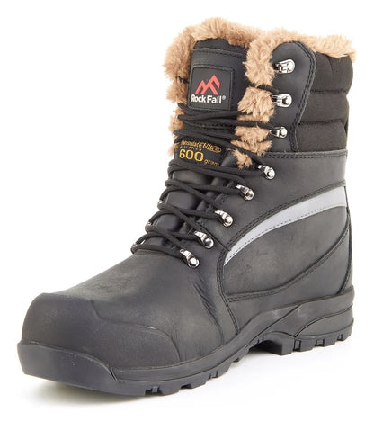 Mens Cold Store Safety Boots Slip Resistant Rock Fall Alaska - RF001