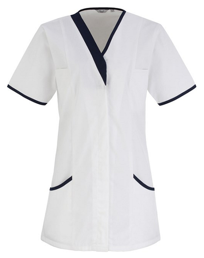 Premier Healthcare Medical Contrast Nurses Tunic - Daisy PR605